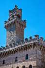 Italy-Tuscany-Montepulciano Palazzo Comunale (City Hall) and Palazzo Tanugi in the hill town Art Print